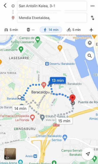 Bilbao/Barakaldo 15Min Bec Apartman Kültér fotó